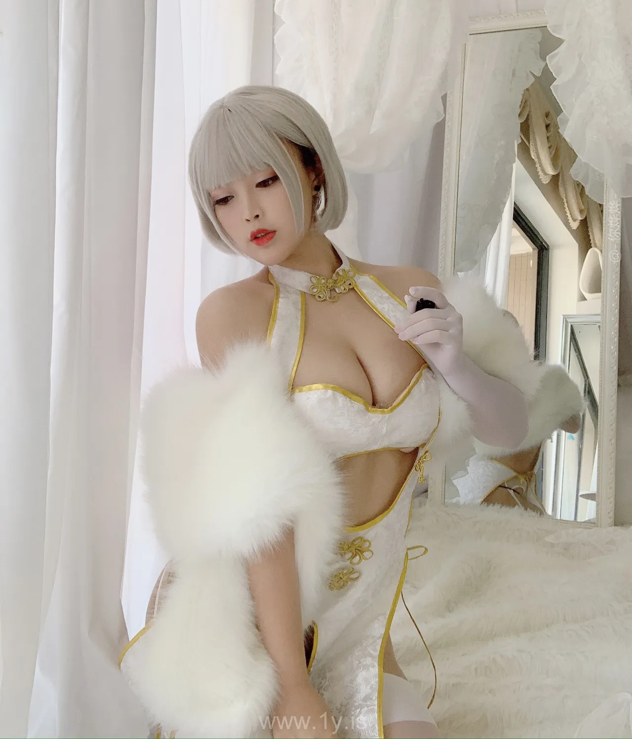 Coser@白烨 NO.006 白旗袍